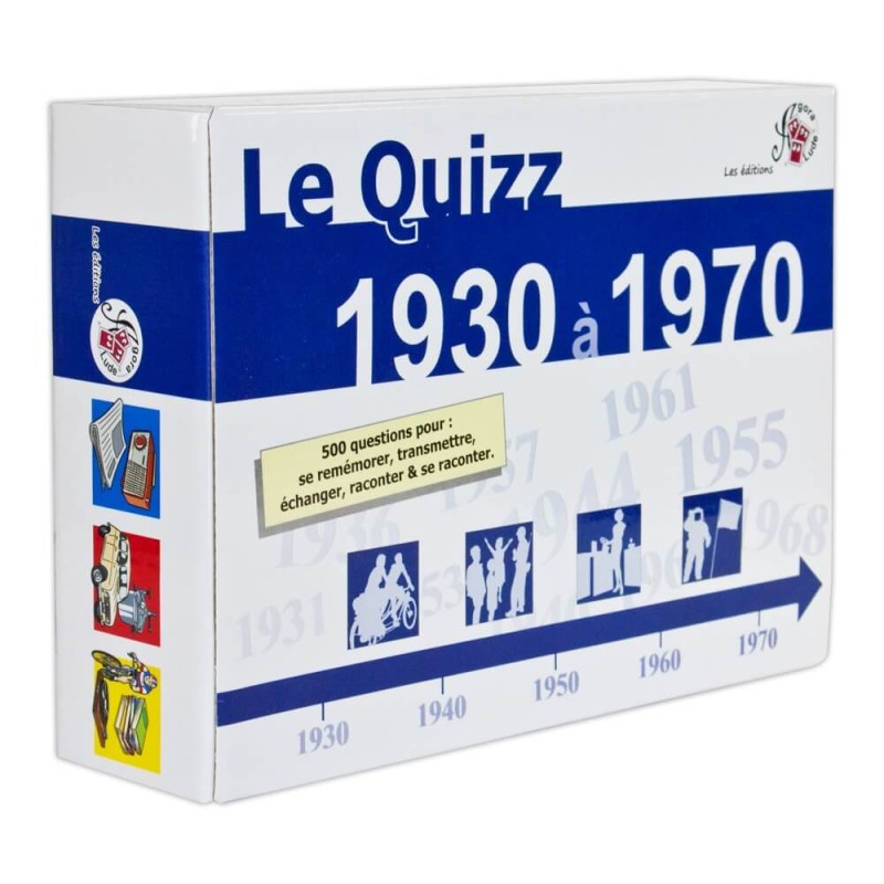 Le Quizz 1930 à 1970