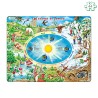 Puzzle Les saisons de l'année à contour - Atelier puzzle seniors