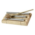 Chime 3 barres - Un instrument à percussion cristallin et relaxant