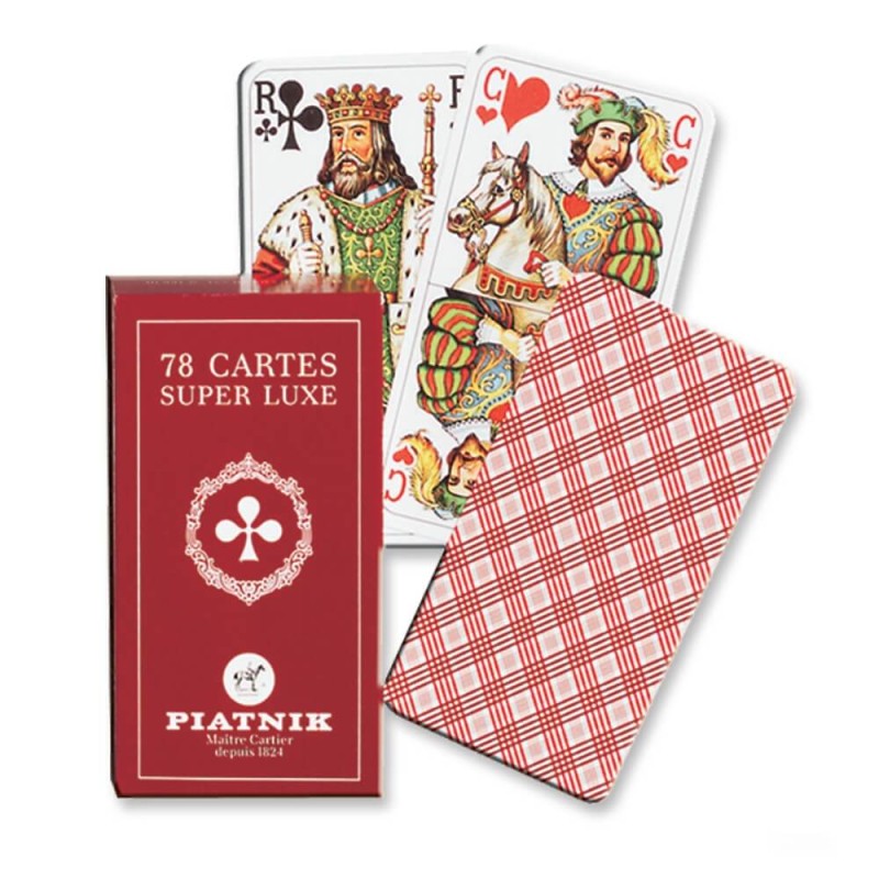 Jeu de Tarot Cartes Plastifiées-Coti Jouets, spécialiste jeux de