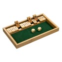 Shut the box 12 en bois - Fermez la boîte - Jeux de dés - Jeu du trac