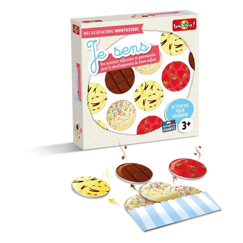 Coffret Montessori Je sens