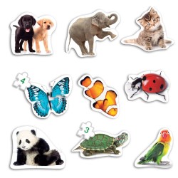 Très grands puzzles animaux