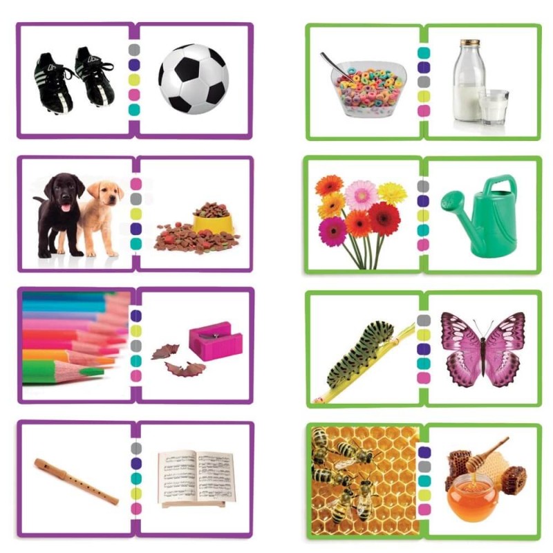 Jeu des associations – Exercice de discrimination visuelle pour séniors