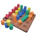 Volumes a encastrer n°1 - Jeux à empiler pour personnes âgées désorientées