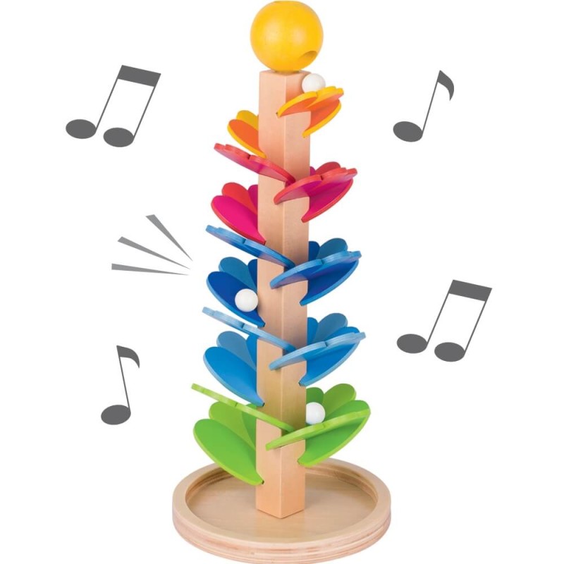 Arbre à billes musical - activités sensorielles - Montessori seniors