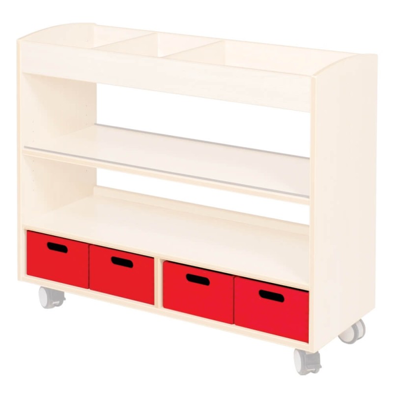 Caisse en bois pour chariot