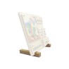 Supports pour calendrier en bois