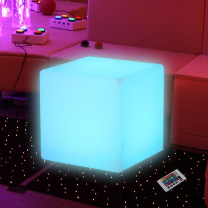 Cube sensoriel lumineux