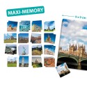 Maxi-mémory monuments du monde - jeu de memory grande taille
