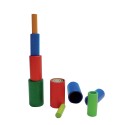 Tubes à encastrer - jeu de manipulation en ergothérapie et motricité fine