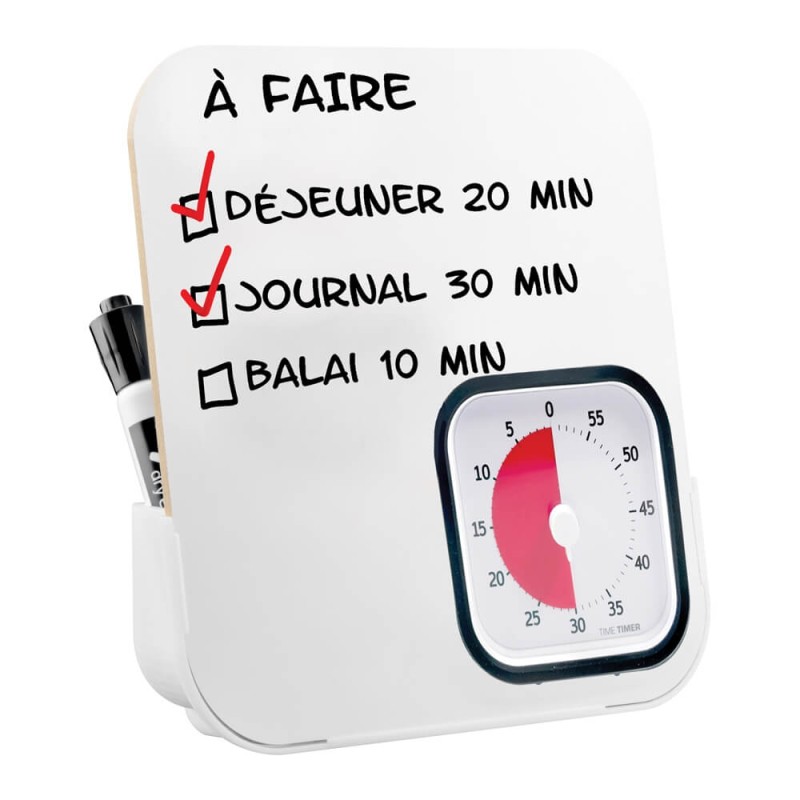 Tableau pour Time Timer individuel - reperage temporel pour séniors