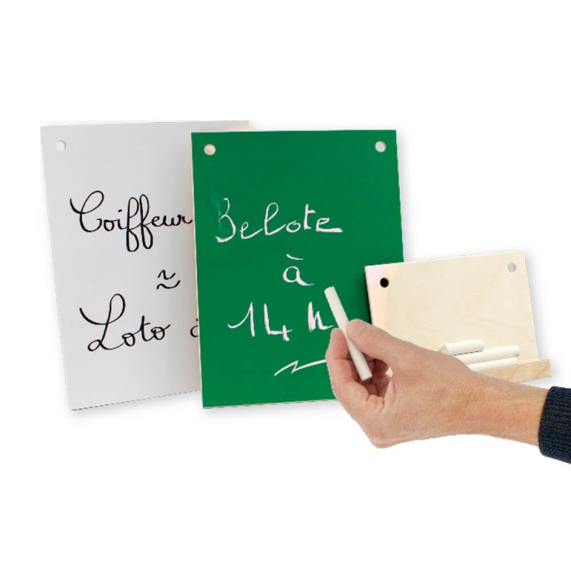 Kit de messages pour calendrier en bois - éphéméride pour ehpad
