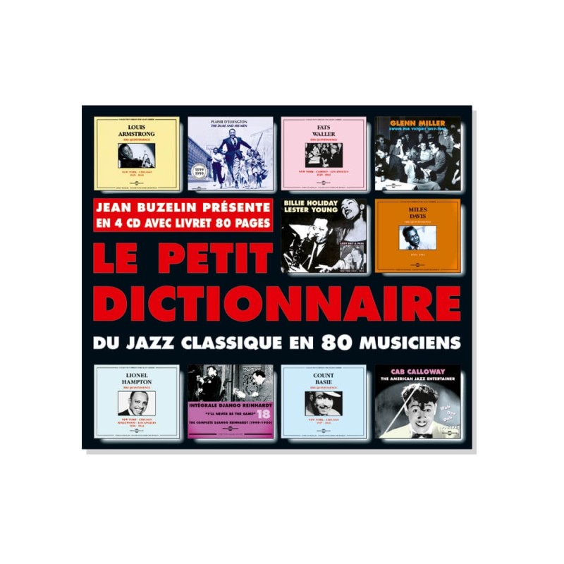 CD Le jazz classique en 80 musiciens - Album sur l'histoire du jazz