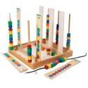 Kit boules et cubes – Jeu d'encastrement et manipulation pour séniors