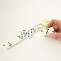 Domino couleur traditionnel - Jeu de dominos classiques en résine