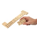 Dominos en bois – Jeu de société traditionnel adapté aux seniors