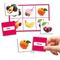 Loto des aliments - un jeu d'association sur l'alimentation