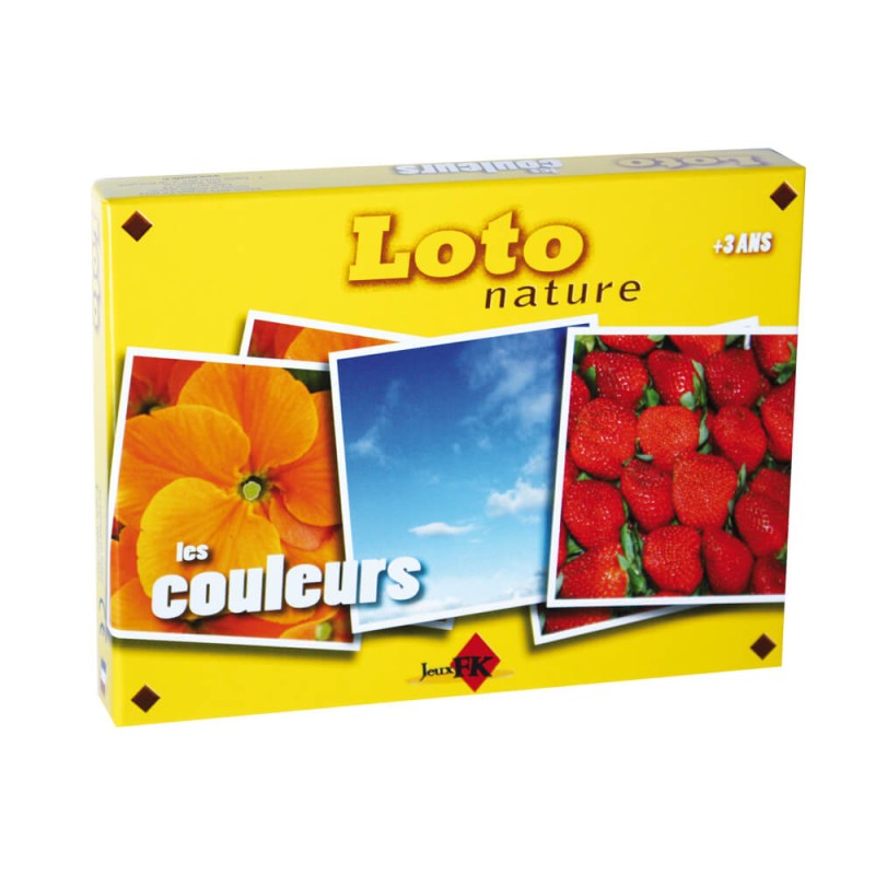 Loto des couleurs - Jeu de couleurs pour atelier cognitif en ehpad