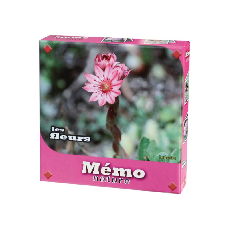 Jeu de mémory Fleurs - jeux de mémoire pour ateliers et activités