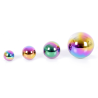 Balles miroir colorées Snoezelen