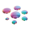 Galets miroir colorés
