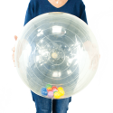 Grande balle transparente