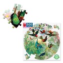 Puzzle rond 500 pièces - Oiseaux-mouches