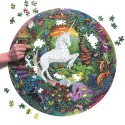 Puzzle géant 500 pièces rond  - Licorne