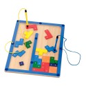 Tétrolino magnétique - Jeu de tétris aimanté en bois - Jakobs