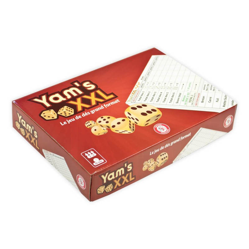 Yam's XXL - Jeu de yahtzee grande taille