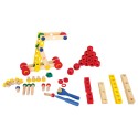Set de vis et écrous en bois