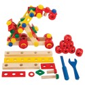 Set de vis et écrous en bois