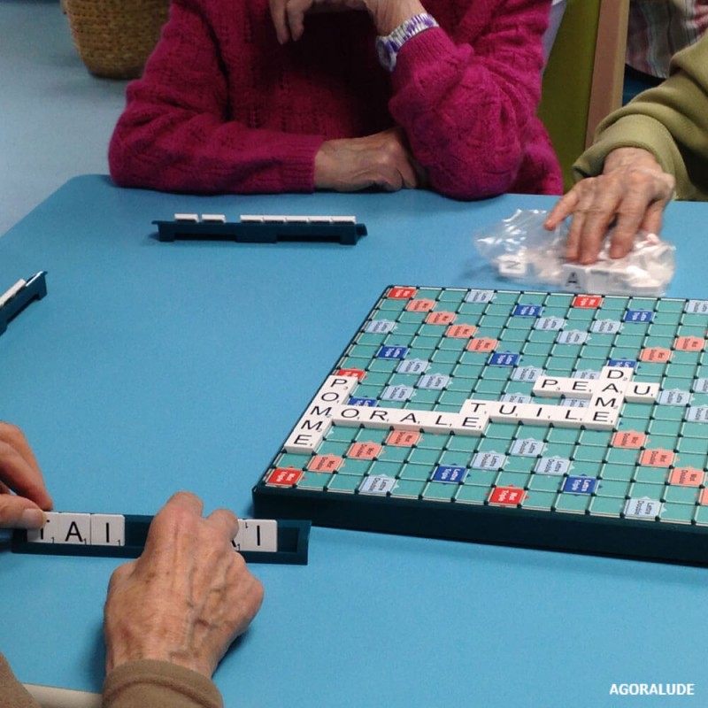 Scrabble géant, tournant & encastrable