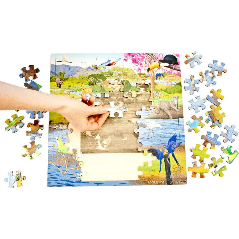 Puzzle bois Au bord de l’eau