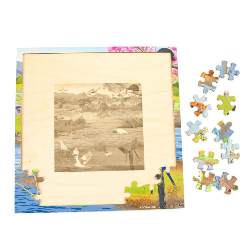 Puzzle bois Au bord de l’eau