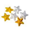 Étoiles en polystyrène à décorer – lot de 20