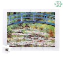 Puzzle pièces très grande taille en bois - Le pont japonais de Monet