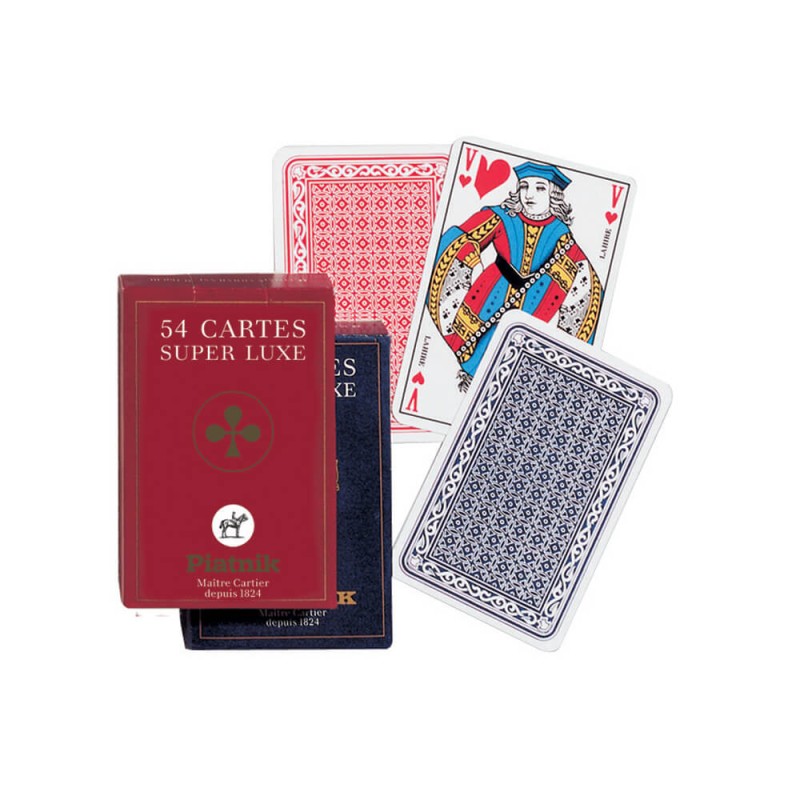 Jeu de 54 cartes classiques