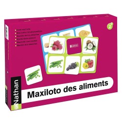 jeu de loto sur les aliments