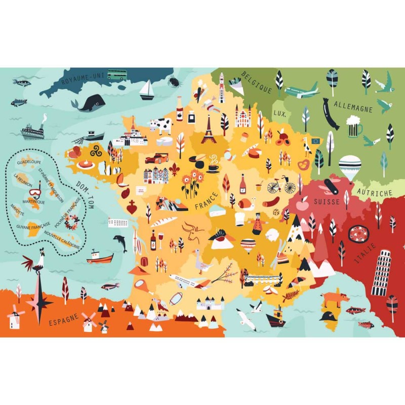 MyPuzzle France – 252 grandes pièces