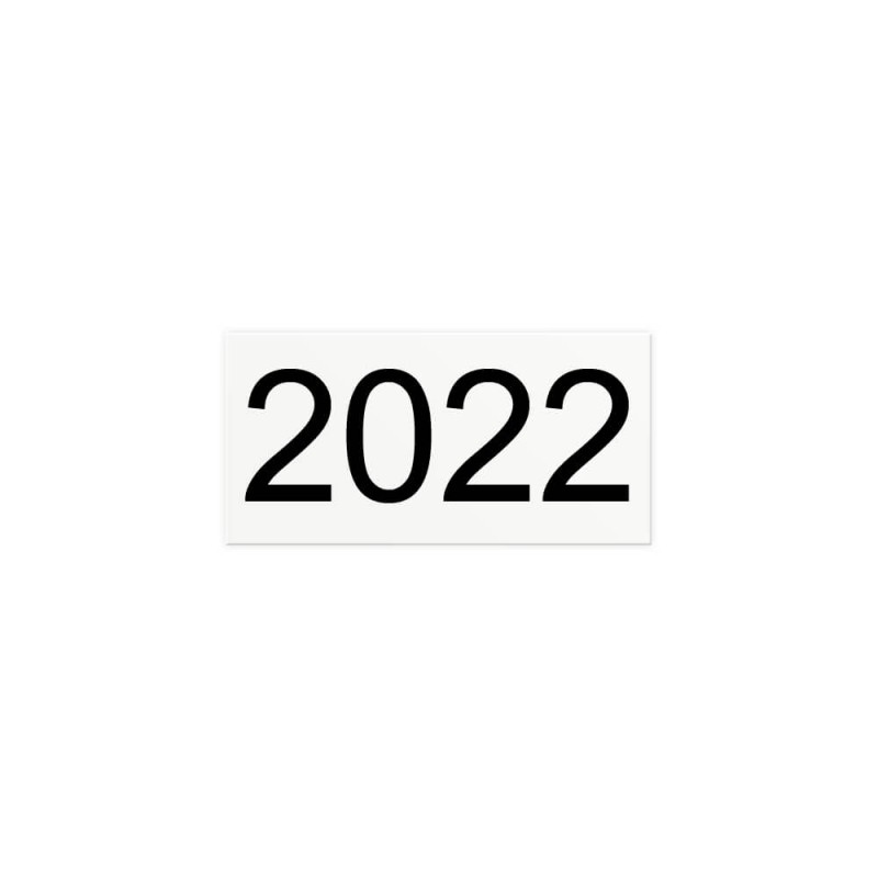 Magnet année 2022 pour tableau-éphéméride