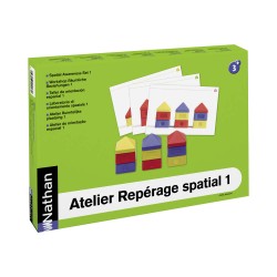 Atelier repérage spatial – Jeu d'empilement et de construction – Nathan 
