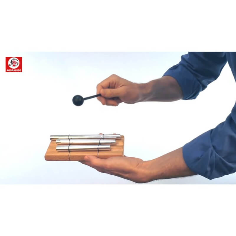 Chime 3 barres - Un instrument à percussion cristallin et relaxant