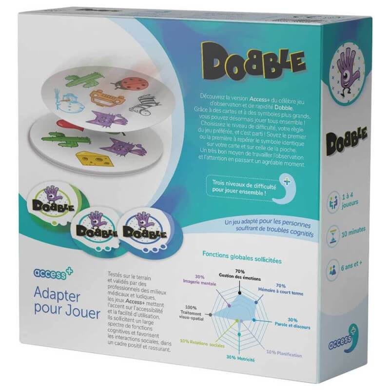 Dobble Access+ Jeu de société  - Asmodee