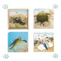 Puzzles naissance La tortue