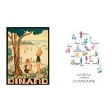 Livre - Un tour de France en affiches (couverture legerement abimé)