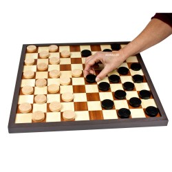 Jeu de dames en bois –