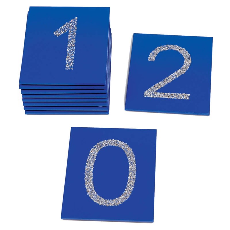 Toucher Plaques tactiles : les chiffres