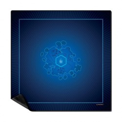 Grand tapis de jeu Wogamat 92x92 Bleu Carré (destockage)